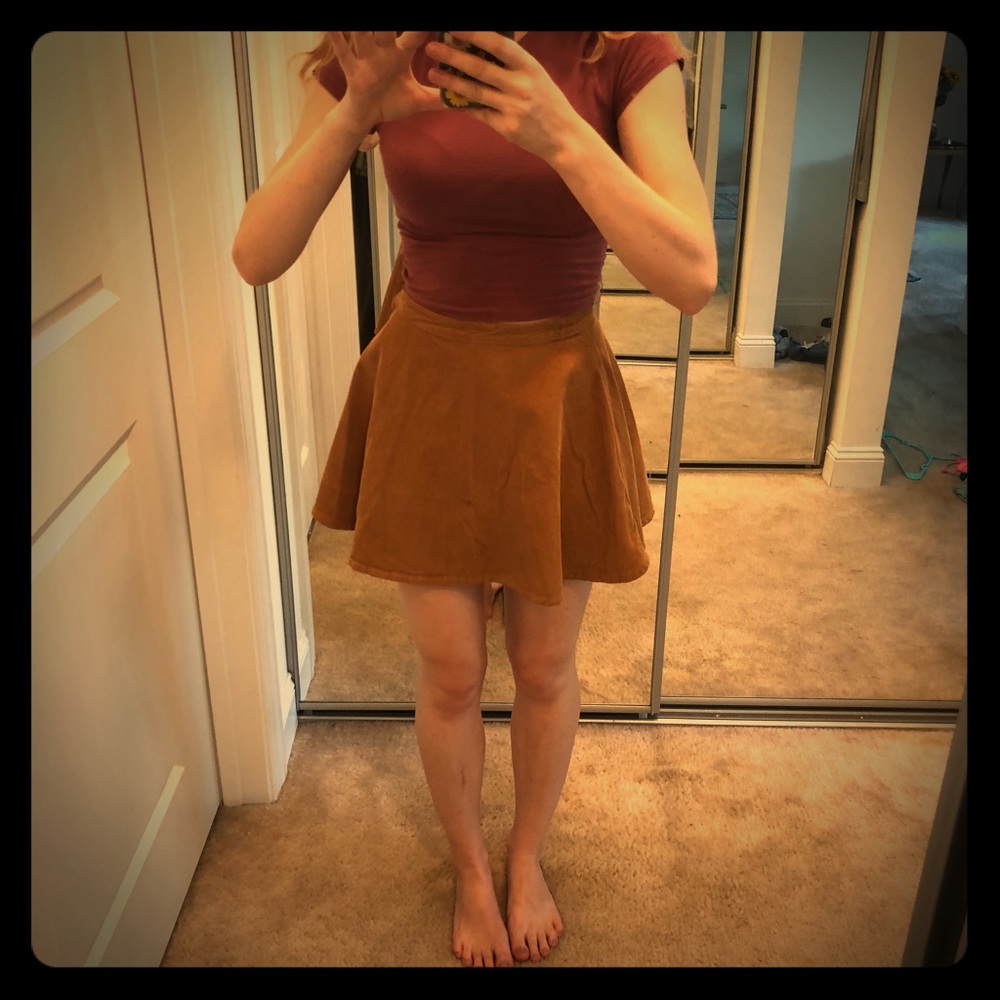 Corduroy Skirt
